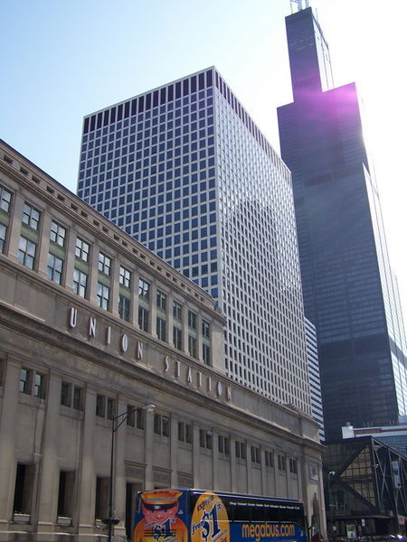 Union Station and Sears Tower