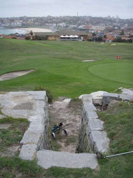 Stairway to the Tee Box