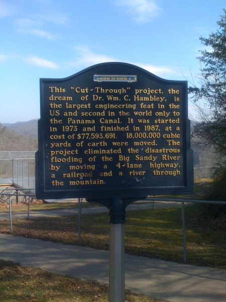 Pikeville Cut-Though Sign