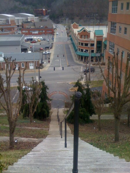 View from Pikeville College