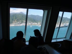 Inside the Picton Ferry