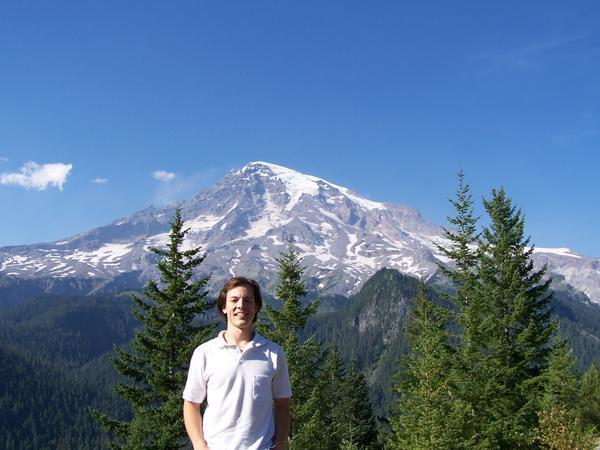 In Front of Mount Rainier