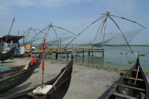 Chinese fishing nets - Fort Cochin, Kerala