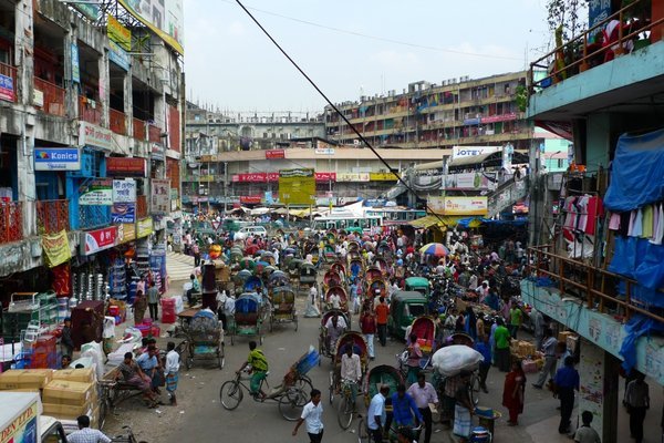 A little time for shopping... if you can find the shops - Dhaka