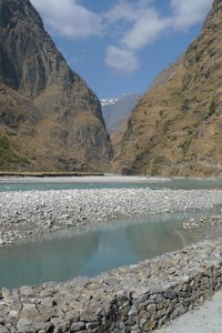 Nepal - Annapurna Circuit Trek - River