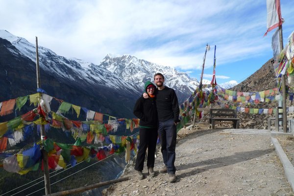 Nepal - Annapurna Circuit Trek - After A Big Climb Another Buddhist Monastery