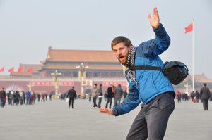 Tiananmen square - Hello Cheeky (Dedicated to David Roberts)