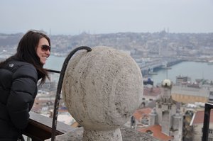 The view from Galata Tower, Istanbul