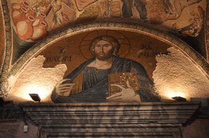 Mosaics inside Chora Church, Istanbul