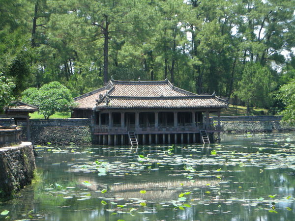 Pavillion on the lake