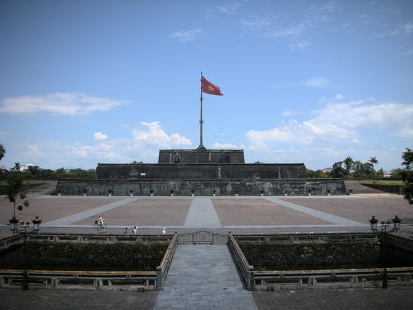 Flagpole at the Citadel - Hue