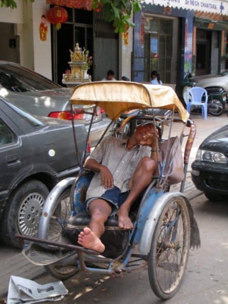 Rickshaw Driver Phnom Penh