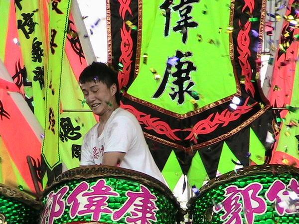 Beat it - Drummer at Tam Kung Birthday Festival