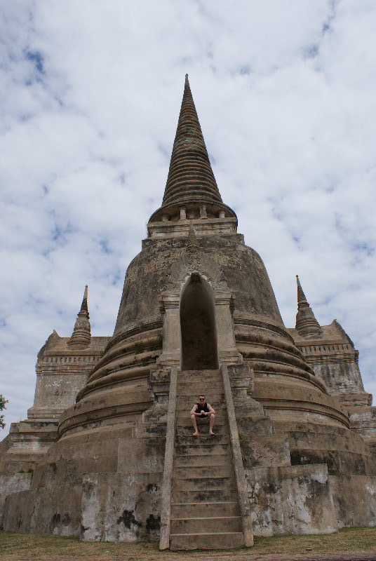 Chedi at Ayutthaya