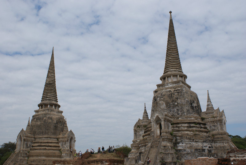 Ancient Chedi's at Ayutthaya