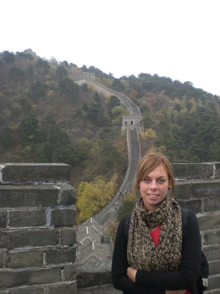 Jenny at the great wall