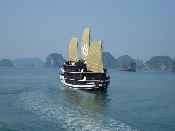 Halong bay boat