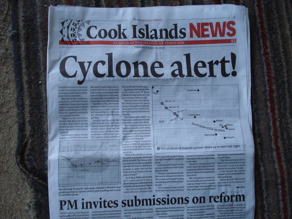 Cyclone alert!