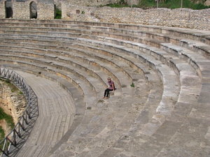 Theatre in Ohrid - old town