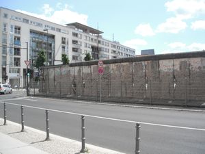 some remains of the Berlin Wall