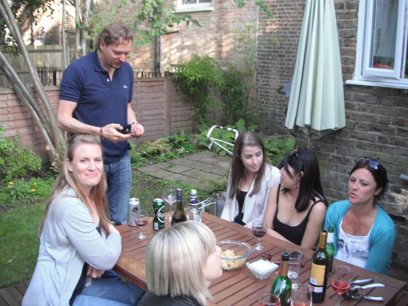 Braai time - bbq at the south africans - with people I have met on my travels
