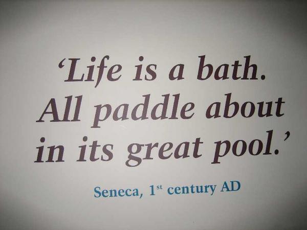 Life is a bath!