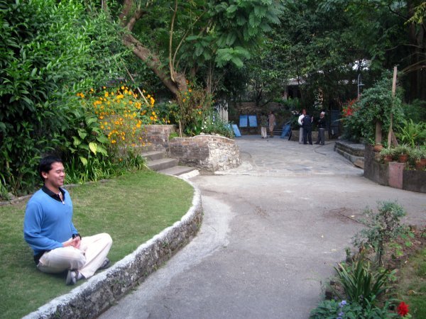 outdoor meditation