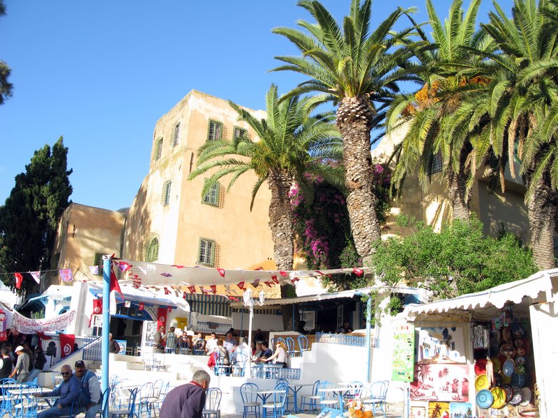 Famous Cafe in Sidi Bou Said