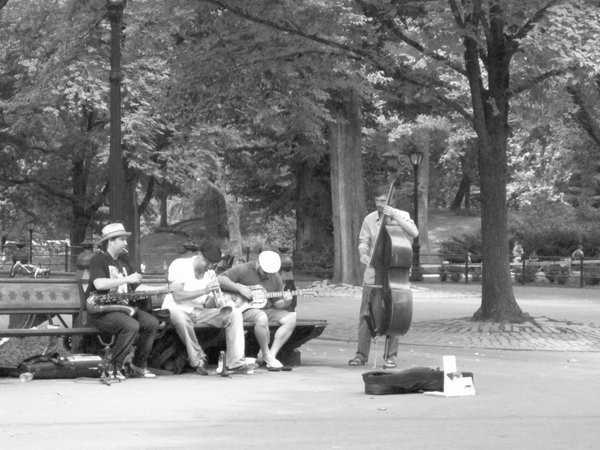 Jazz band in Central Park
