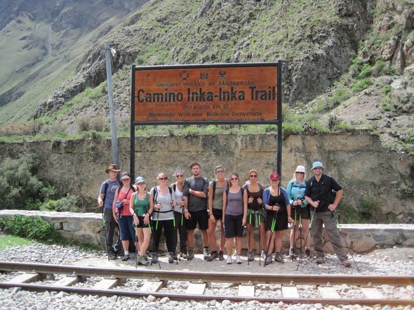 Start of the Inka Trail!