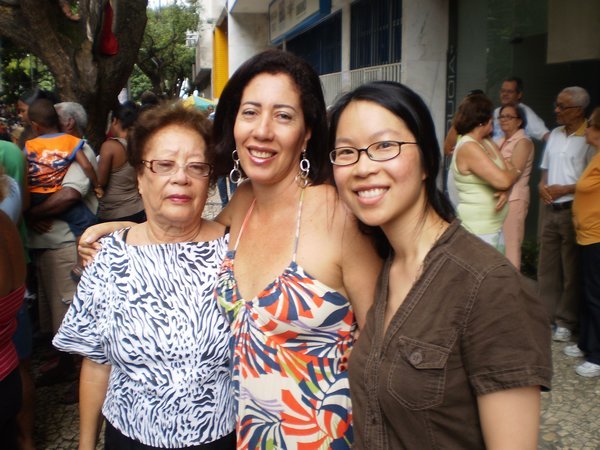 Grandma, mom, and me