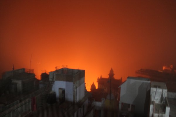 Power failiure - burning ghat
