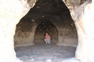 Liff exploring caves?
