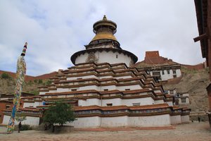 Worlds largest Chorten with 77 rooms