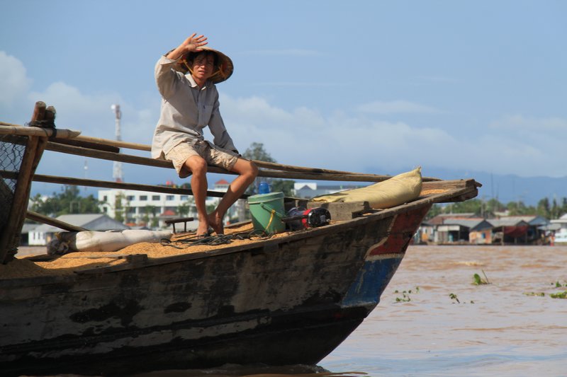 Friendly Vietnam Fisherman