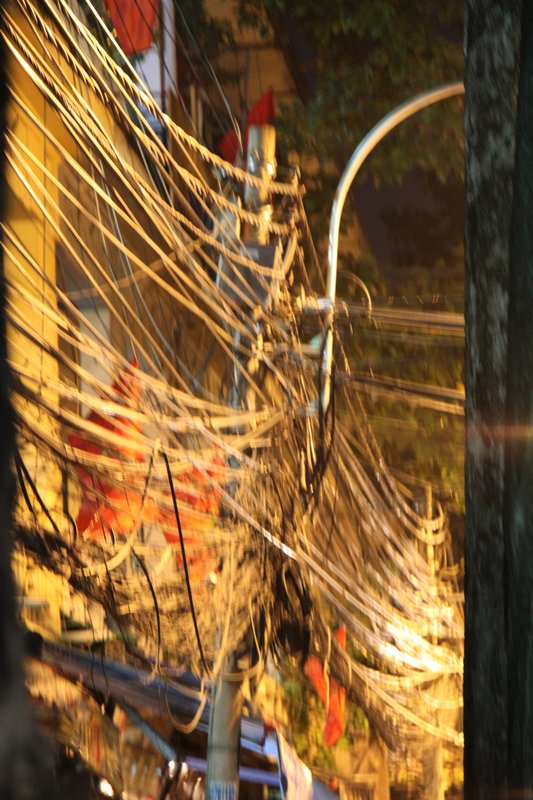 Street side wires