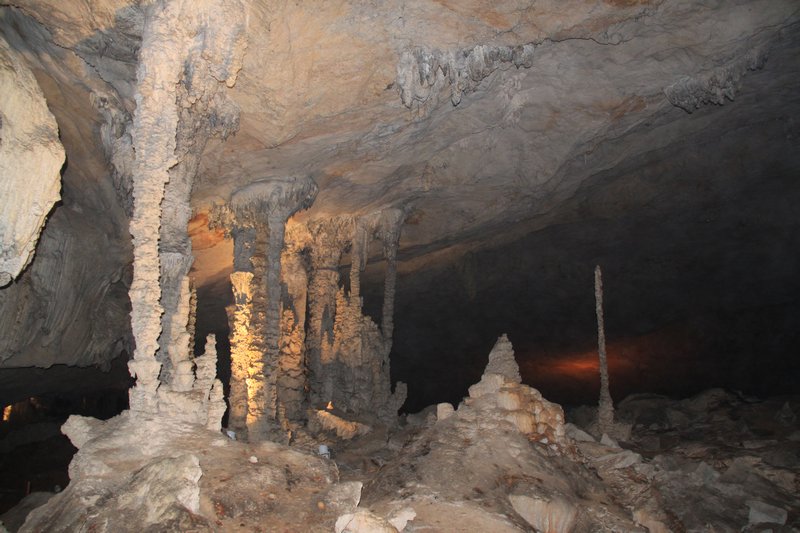 Cave 4.5km in the mountain