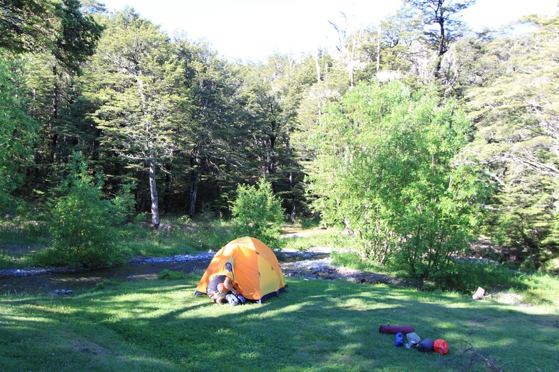 Camp near Castle Hill