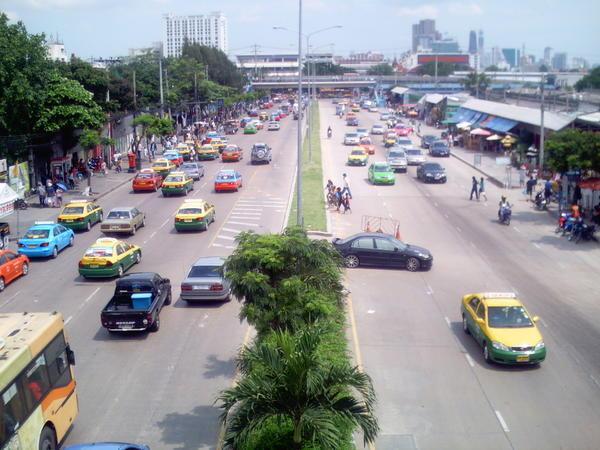 Bangkok traffic = chaos