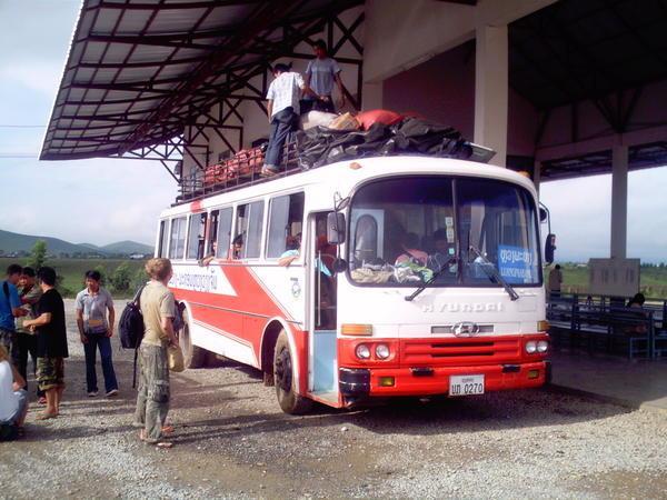 Bus to Luang Prabang