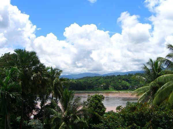 View across river to Thailand