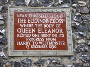 Plague on Clocktower in St. Alban