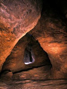 Subterranean Caves at the Base of the Pillars