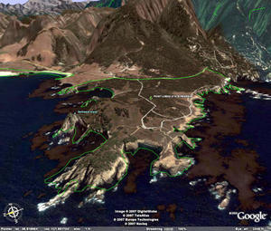 Pt. Lobos as seen from Google Earth