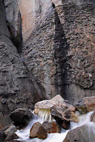 Eroded Granite and stream