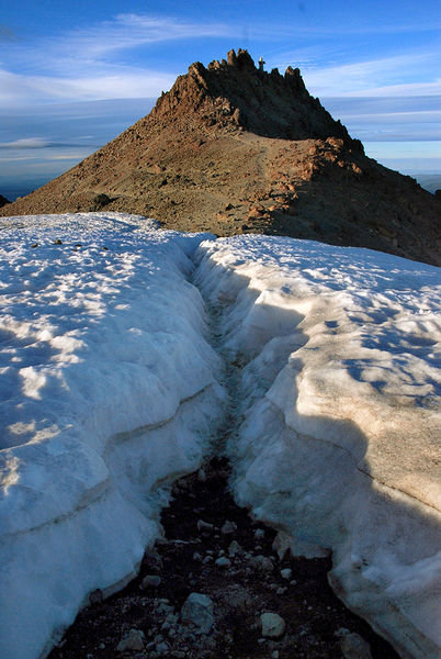 Lassen Peak Snowdrift
