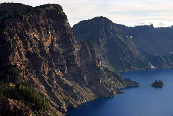 The scale of Crater Lake
