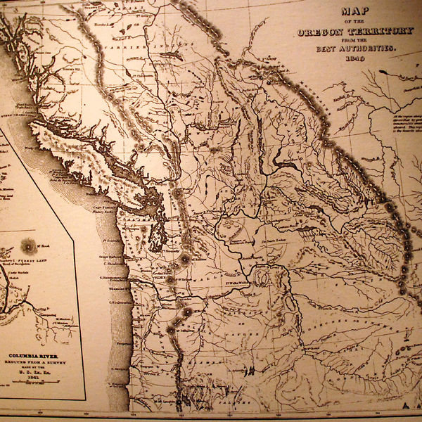 Pacific Northwest in 1850