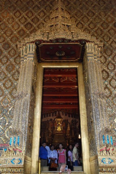 Doorway to the Emerald Buddha