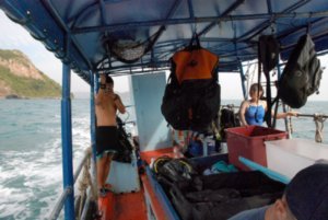Our Dive Boat